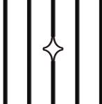 150 cm Kód: W3921 S pohonem: W3918 POSUVNÁ * 600 (400) * cm x 144 cm Kód: L: