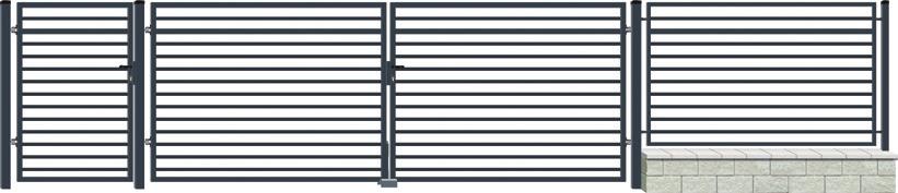 MODERNI OPLOCENĺ DENVER LUX(3) PLOTOVÉ POLE BRANKA ** 200 (202) * cm x 120 cm Kód: W7780 100 (108) * cm x 150 cm Kód: L :