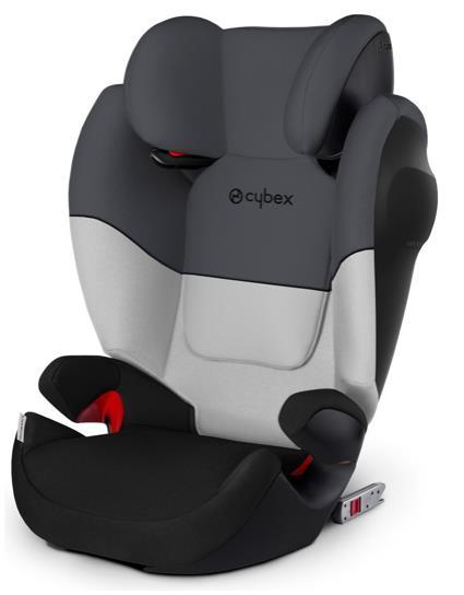 Cybex Solution M-Fix SL 2018 Gray rabbit Hodnocení: 97 % snímatelný potah - lze vyprat, jednoduchá montáž i manipulace neshledali jsme Autosedačka skupiny II/III (15 36 kg) pro děti ve věku přibližně