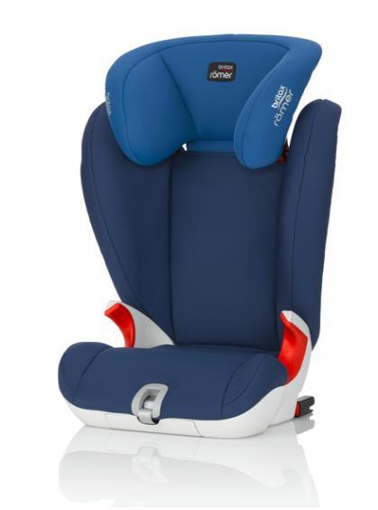 Römer Kidfix SL 2017 Ocean Blue Hodnocení: 94 % snímatelný potah - lze prát, lehká sedačka, jedoduše ovladatelná neshledali jsme Autosedačka skupiny II/III (15 36 kg) pro děti cca ve věku od 3 až do