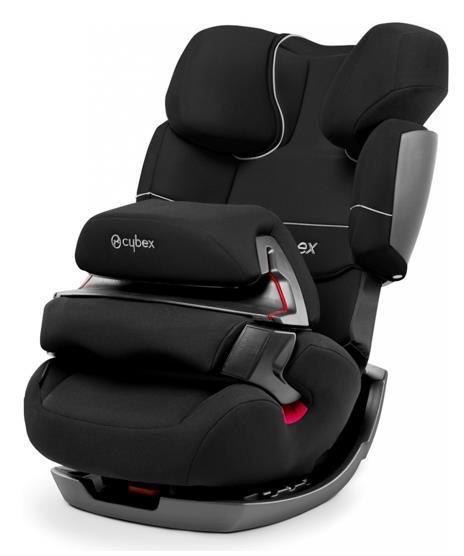 Cybex Pallas 2 fix 2017 Pure Black Hodnocení: 90 %, opěrka rukou, snadná montáž, snímatelný potah - lze prát pultík, na který si dítě musí "zvyknout", těžká na manipulaci a přenášení Autosedačka