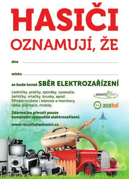 Kontejner na ojeté pneumatiky bude pfiistaven pfied sbûrn m místem na návsi,(tam kde je umístûn, velkoobjemov kontejner).