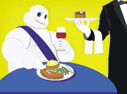 dodnes zírají lidé, když zjistí, že iza počátkem prestižního udílení hvězdiček restauracím stojí bratři Michelinové.