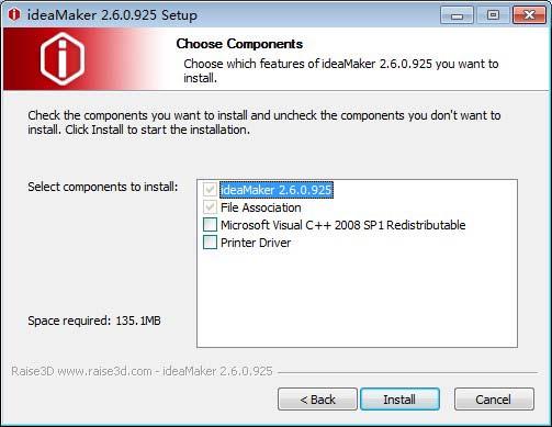 ideamaker - Instalace programu ideamaker Obrázek 2.