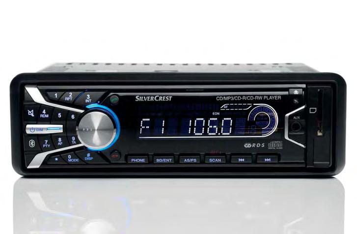 4 Bluetooth Car Radio KOMPERNASS GMBH BURGSTRASSE 21 D-44867 BOCHUM www.kompernass.com ID-Nr.