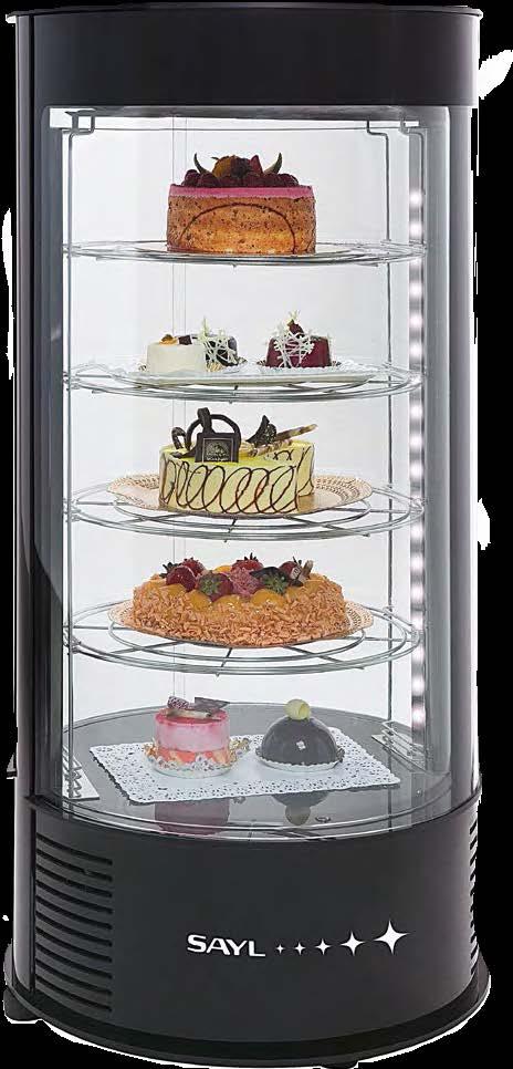 vitrina dolce ventilace +8ºC/+12ºC v ceně