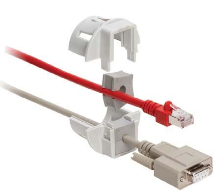 QVT-CLICK Dělené kabelové průchodky nacvakávací 1.22 Popis Typ Obj.č. Vložky Výřezy* Bal. QVT-CLICK 25 45730 1 QT 25.
