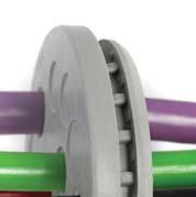 Pružná membrána zajišťuje vysoké krytí a chrání kabel proti namáhání v tahu. KEL-DP 25 6 43531 50531 4 max. 5.2 mm 2 max. 9.