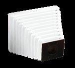 BELLOWS SKLÁDANÉ MĚCHY S VNITŘNÍ LAMINÁTOVOU ÚPRAVOU FOLDED BELLOWS WITH INNER LAMINATE FINISH Skládané měchy jsou často používány v aplikacích vyžadujících kompletně utěsněný a světlotěsný kryt,
