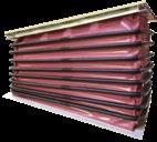 The bellows serve as an integral part of the cooling air flow as a flexible connecting element between traction motor blower and drive motor.