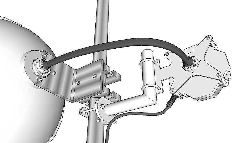 Instalace pro pásmo 17 GHz použijte SET-RAY17-ANW a objednejte tyto antény s duální polarizací: VHLPX1-18W/A 30 cm VHLPX2-18W/A 60 cm VHLPX3-18W/A 100 cm POZNÁMKA: Antény označené 17.700 19.
