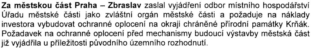 6 propojení. Zámìr bude koordinován se zpracováním a výsledky urbanistické studie na soutoku Vltavy a Berounky.