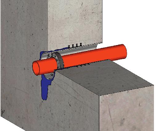 vnější průměr potrubí nebo kabelu, který je možný v pažnici utěsnit [mm] L délka pažnice 200 mm 250 mm 300 mm 350 mm 400 mm 500 mm Pažnice PQZ 80/LLL 80 0 55 457 Kč 571 Kč 686 Kč 800 Kč 914 Kč 1.