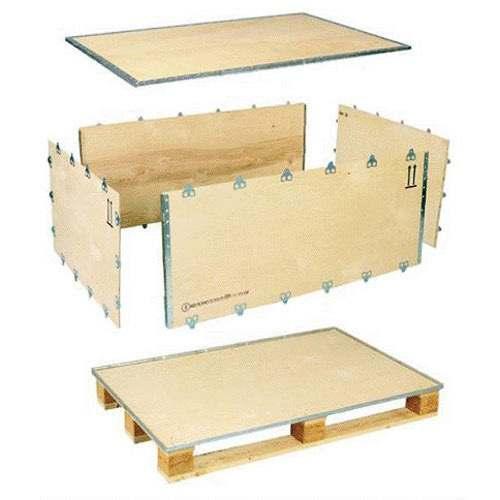 Překližkové boxy kompozitní boxy, vyrobené z překližky (vrstvené dřevěné dýhy) velmi odolný obal se zinkovaným ocelovým