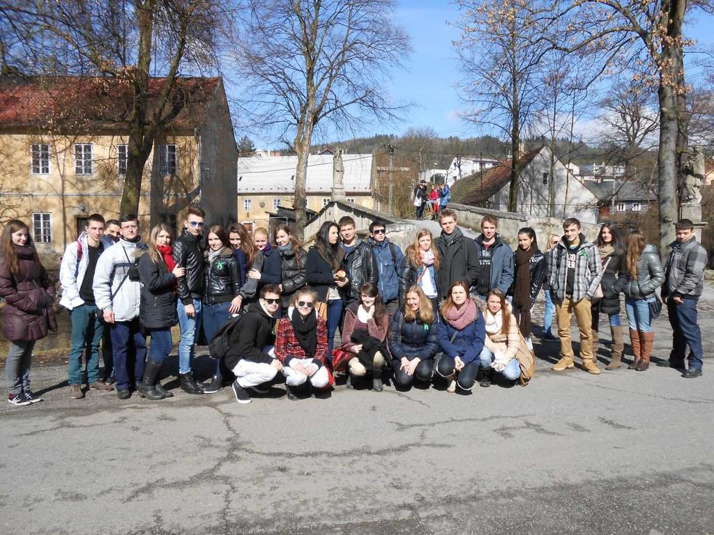 března 2013 a o jejich ubytování i program pro zbytek dne se postarali jejich kamarádi žáci rokycanského gymnázia.