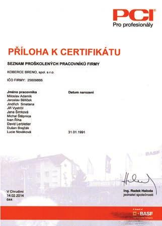 U PCI si můžete být jisti nejen individuálním přístupem, ale také 100% servisem, který jinde nenajdete: Přímá