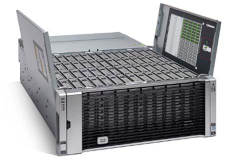 Obrázek 4: Cisco UCS S3260 Storage Server datového uzlu: napájení 1050 W / 30 W Standby / maximální odběr 8.5 A pří 200 VAC váha 88.
