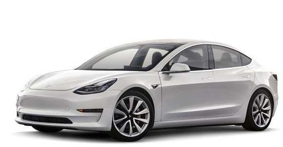 TESLA Model 3 osobní automobil Kapacita baterií: 60 kwh Dojezd: 354 km Spotřeba: 16 kwh/100 km
