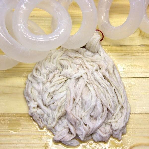 UTB ve Zlíně, Fakulta technologická 47 Tyto schopnosti musí střevo vykazovat za širokého teplotního rozsahu: od teplot pod bodem mrazu až k hodnotám, při kterých se salámy tepelně opracovávají.