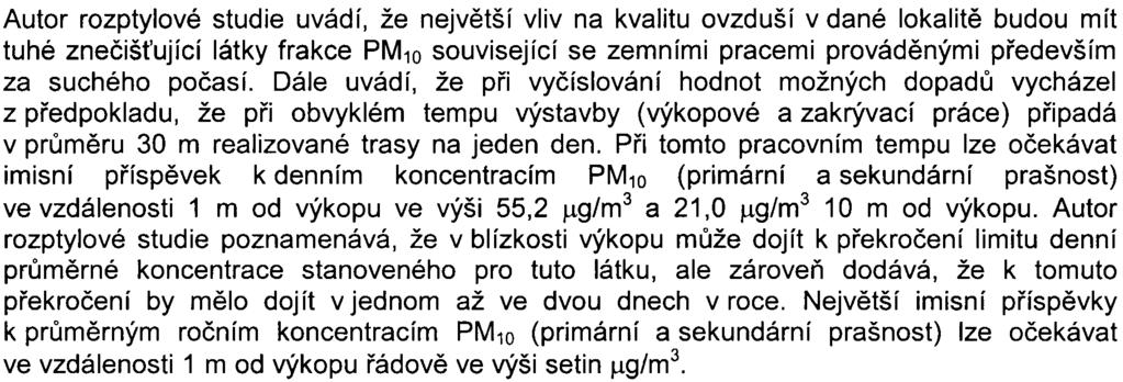 pøipomínky, Z hlediska lesù a lesního hospodáøství OOP MHMP konstatuje, že døíve navrhovaná varianta znamenala pomìrnì razantní zásah do lesa (viz vyjádøení OOP MHMP pod SZn.