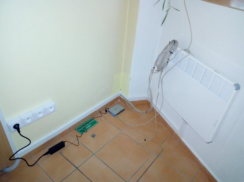 Sborovna Sborovna po konečných úpravách únor 2018 Duben 2018 - Výměna světel 1.