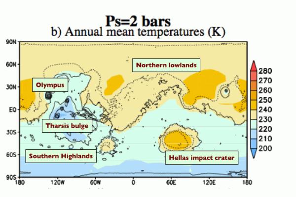 Obr. č. 1 - fázový diagram oxidu uhličitého CO. Oxid uhličitý může být kapalný až za vysokých tlaků, trojný bod je (-56,6 C, 5 110 hpa). Zdroj: exoclimes.