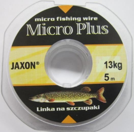 5.2.9 Rybářský návazec Micro Plus Posledním zkoušeným vzorkem je rybářský návazec Micro Plus. Čeští prodejci uvádí, že jde o velmi tenké a vláčné ocelové lanko.