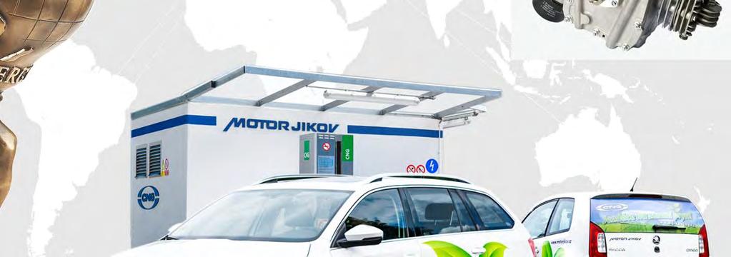 CNG je ekologickou alternativou pro pohon motorových vozidel.