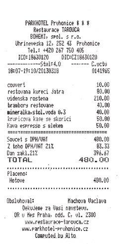 Roštěnka jako žádná jiná Vzácně příjemné bylo vystoupení obsluhy. Pravda, byl jsem v lokále téměř sám, později úplně, číšník na mě tedy měl spoustu času.