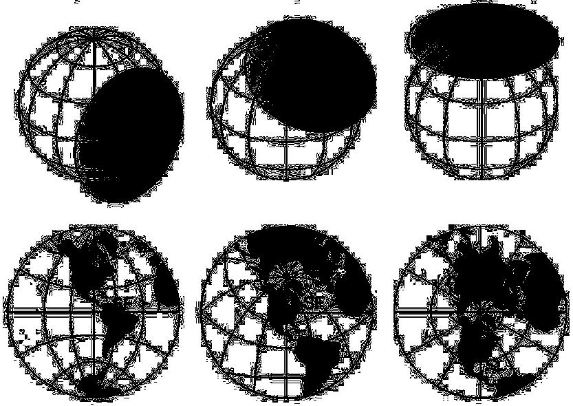 Základní kartografická zobrazení Květoslava Prudilová Jan Šafařík GA06 Deskriptivní geometrie 23 / 36 Perspektivní azimutální zobrazení Mapy odvozené středovým promítáním nazýváme