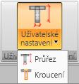 parametrů pro výpočet průřezu účinného na smyk. Kroucení zadání nebo úprava náhradního tenkostěnného průřezu pro posouzení kroucení. 12.2.7.