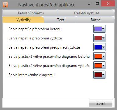 Uživatelská příručka 159 16.2 Obecná nastavení Nastavení barev, tloušťky čar, velikosti písem apod.