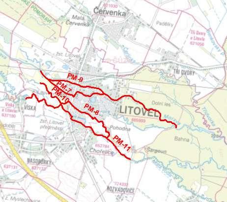 toku) Silniční most v km cca 257,794