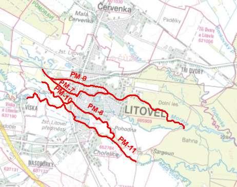 Úsek PM - 7, 8, 10, 11 Morava