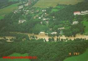 1997 Řeka Bečva v Teplicích