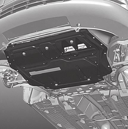 36 37 nabízí k vybraným modelům vyráběných vozů spodní ochranný kryt motoru,