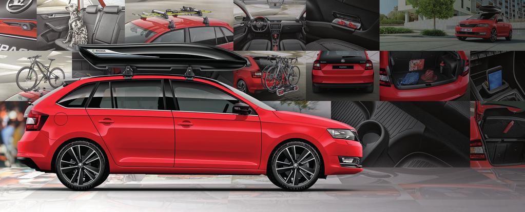 3 2 JEDNÍM SLOVEM NEPOPSATELNÁ ŠKODA RAPID SPACEBACK je vůz překypující stylem, osobitostí a dynamikou, který nabízí spoustu možností pro individualizace v oblasti komfortu, přepravy nebo zábavy.