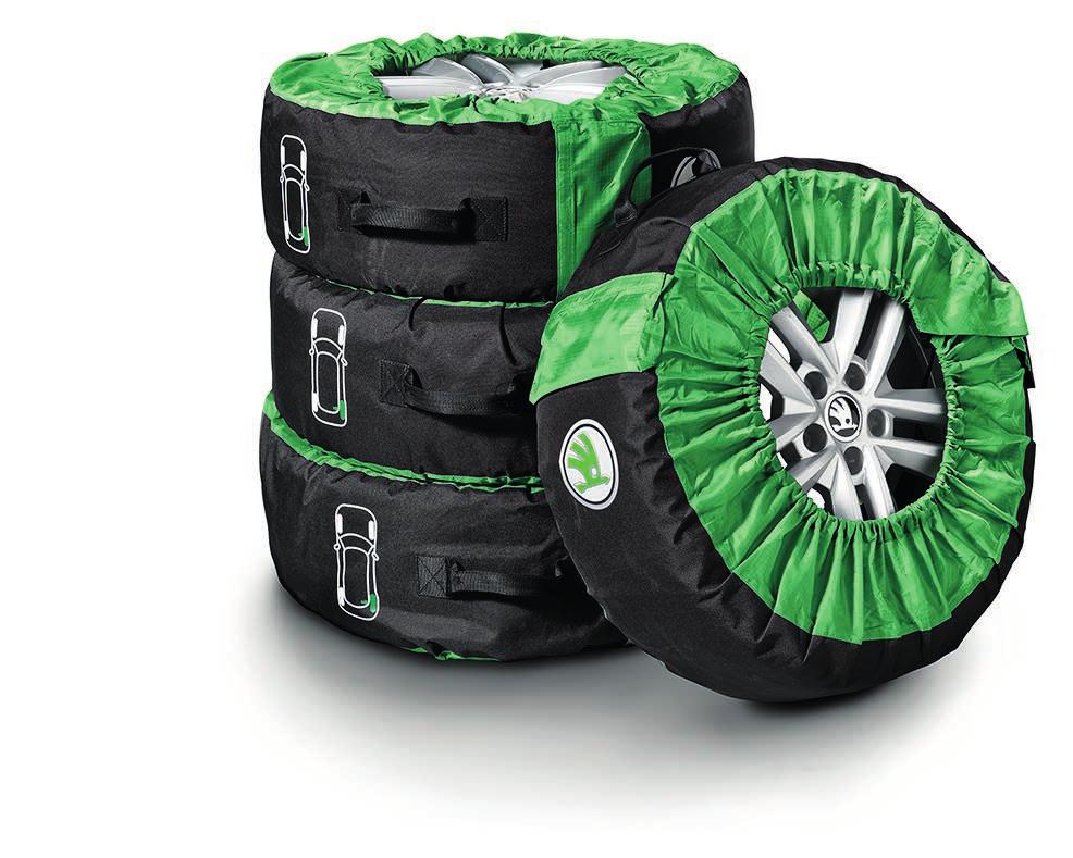 14 Ozdobné krytky ventilků (000 071 215C) 15 BAREVNÝ KOŽENÝ PAKET Tříramenný sportovní volant Multifunkční červená Cherry (5E0 064 241F FNG)