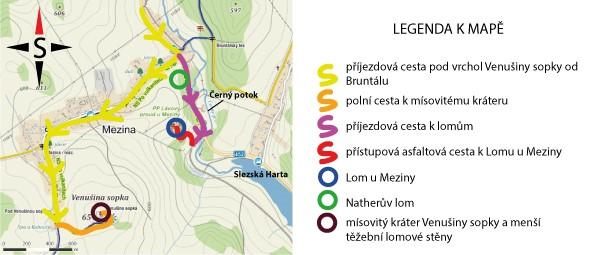 Jedná se o relikt, na jehož vrcholu, ve výšce 656 m n. m., je kráter, kde se těžil stavební materiál.