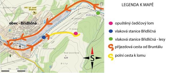 ) 3.2.3 Břidličná Malý vulkán u obce Břidličná, s nejvyšším bodem v 587 m n. m. je vysoce denudován, proto nejsou čedičové výskyty v této oblasti morfologicky moc nápadné.