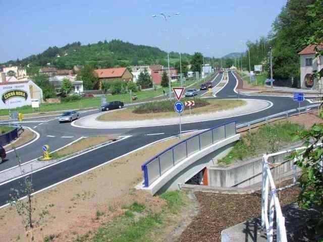 Letovice mimoúrovňové převedení cyklistů