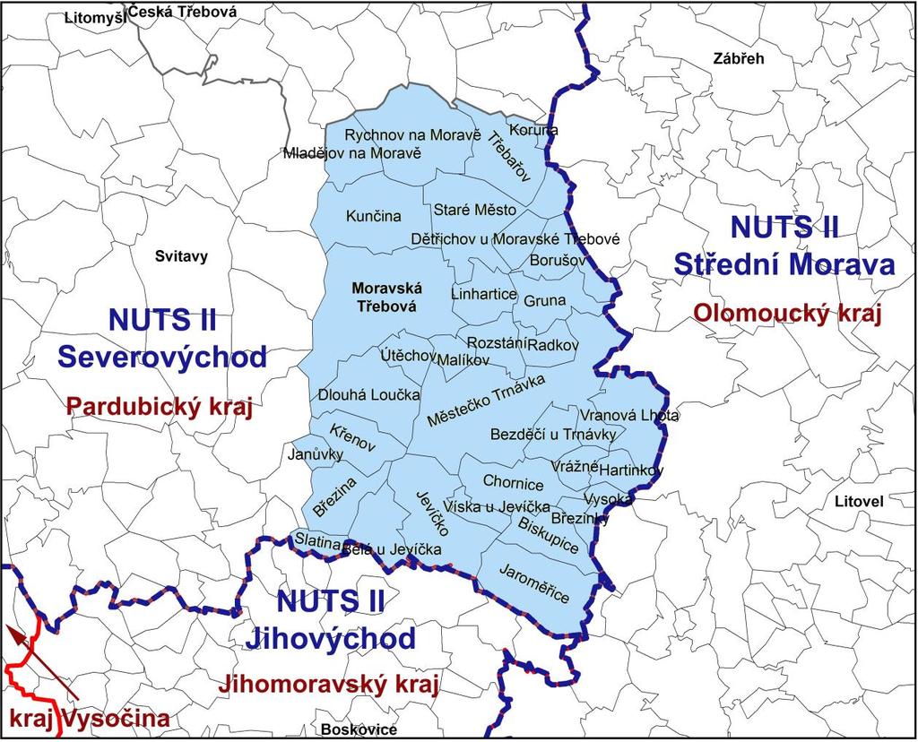 Akční plán rozvoje území správního obvodu obce s rozšířenou působností Moravská Třebová Dokument je zpracován pro období 2016-2017 Tento výstup byl financován z prostředků ESF prostřednictvím