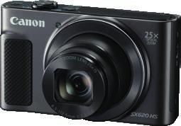 Fotoaparát Canon PowerShot SX620 HS, unverzální kompakt, CMOS snímač, optcká stablzace obrazu -