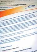 Committed to ensuring that Europe s food is safe NEJDŮLEŽITĚJŠÍ ZPRÁVY A ÚSPĚCHY ROKU 2008 Definice vědeckých výstupů úřadu EFSA V roce 2008 úřad EFSA znovu definoval, jak klasifikuje své vědecké