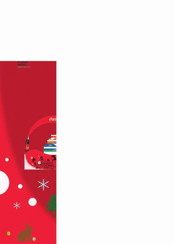 2 paletové vystavení 240x80 cm Eliška F išerová POPAI STUDENT AWARD V návaznosti na kampaň Coke and Meal vychází tvarové řešení dočasného podlahového stojanu z vizuální podoby fastfoodových stánků,