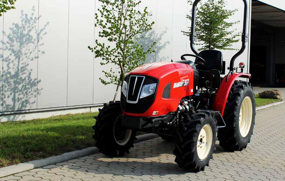 BRANSON F Serie Řada traktorů Branson F je novinkou mezi kompaktními