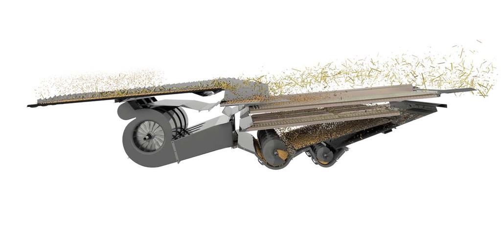 Více čistoty. Pro oslňující výsledky. Čisticí ústrojí Elektrické přestavení sít Úhrabky a GRAINMETER. Automatické řízení díky CEMOS AUTO CLEANING.