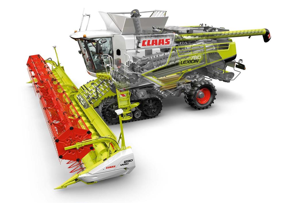 LEXION 700 v přehledu.