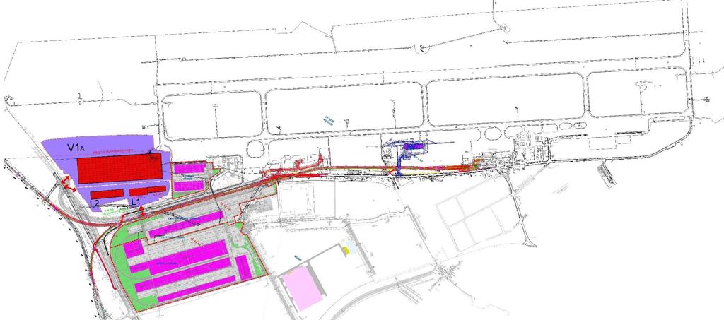 LC Mošnov vazby logistického centra v území koncepce 2017 Logistické centrum Mošnov Areál Multimodálního carga (pozemky MSK) Letiště Leoše Janáčka Ostrava Areál Leteckého carga realizována