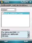 Programy > Zálohovat > Obnovit. 2.